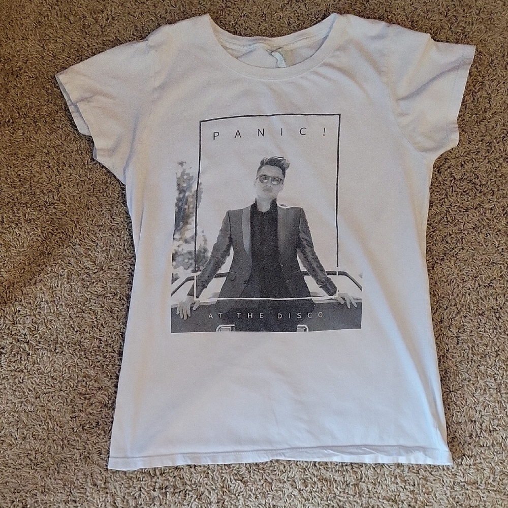 Panic! At The Disco White Graphic Tee